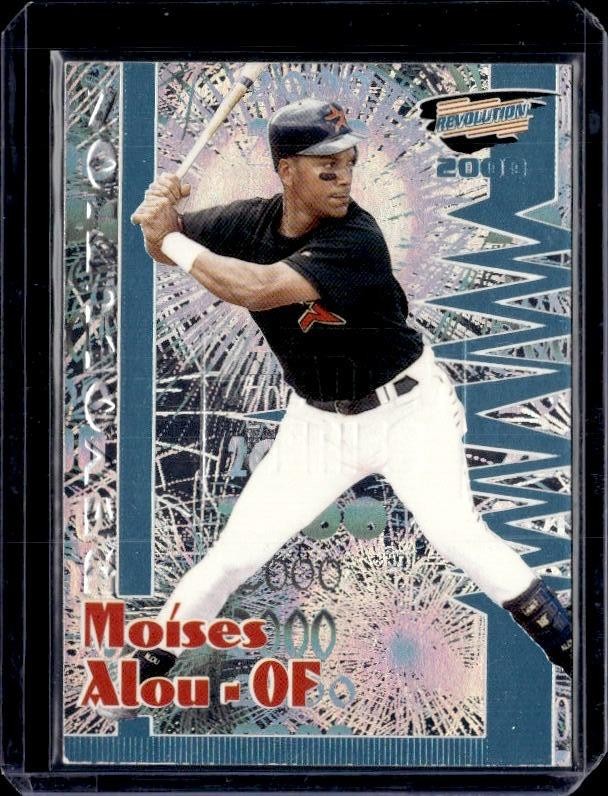 2000 Pacific Revolution #63 Moises Alou Shadow Series #/99