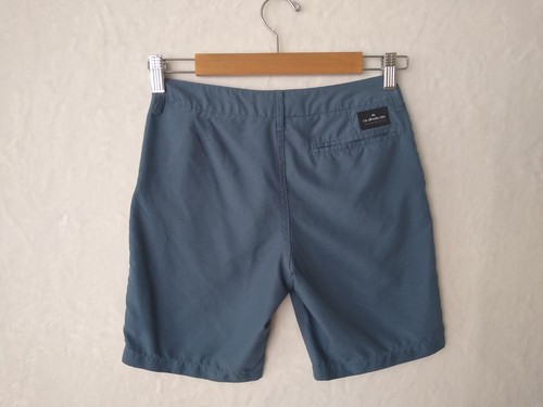 Quiksilver Amphibian Shorts Boys 26/12 Blue Polyester Youth Short Kids Pockets.. - Picture 22 of 24