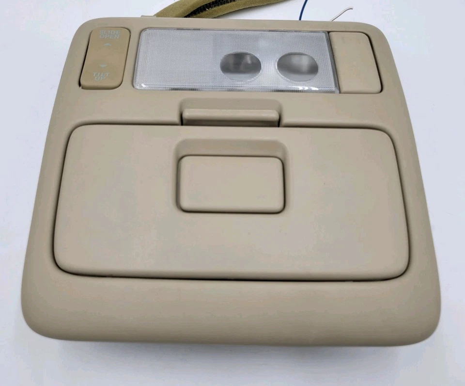 Toyota RAV4 2001-2005 techo superior cúpula mapa luz techo corredizo botón consola OEM Foto 4 de 4