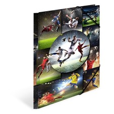 HERMA Elastic Folder, Cardboard, Football, A4 A4 Football