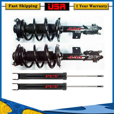 Front Struts & Rear Shocks Driver Passenger For 2013-2014 Hyundai Sonata