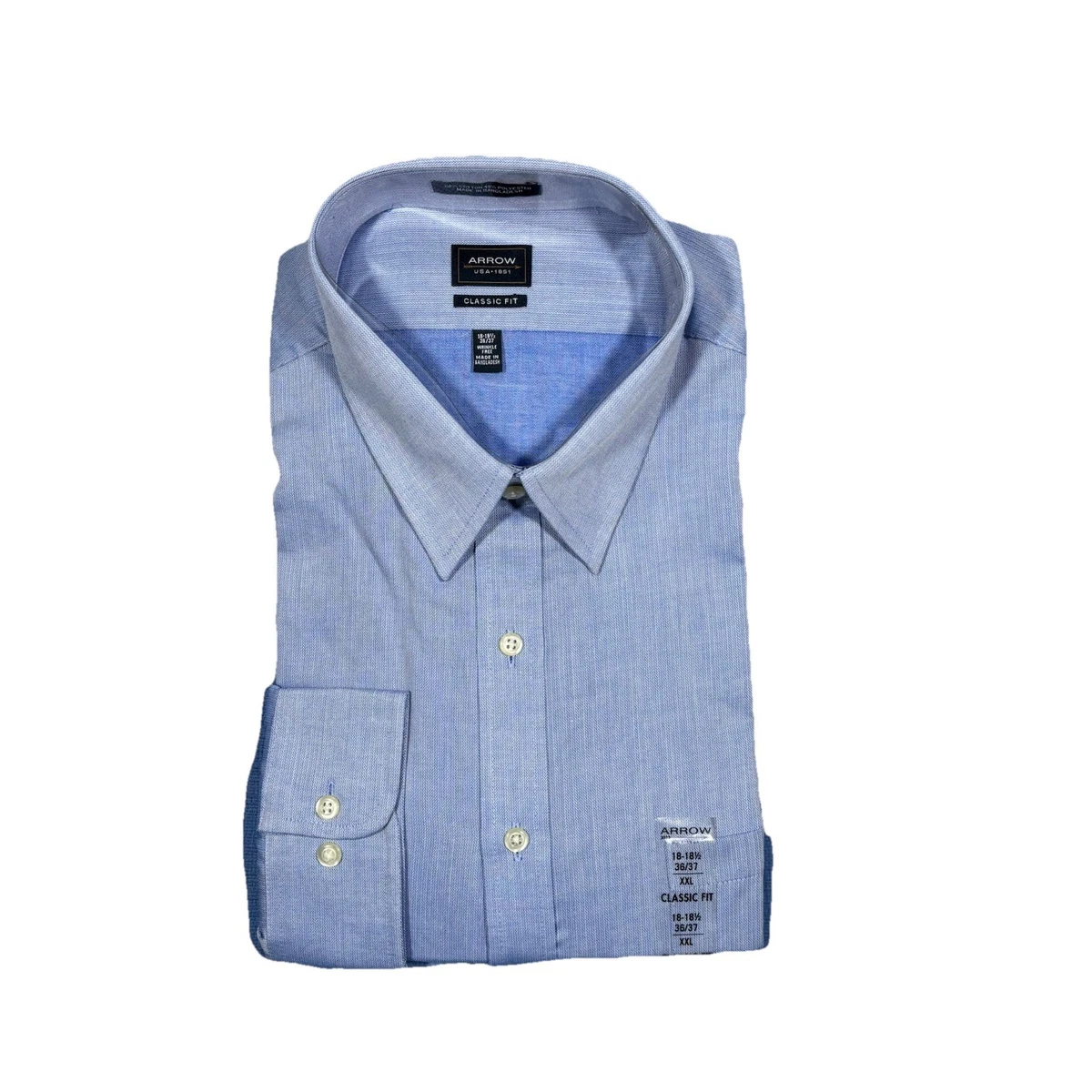 Arrow Classic Fit Dress Shirts for Men for sale