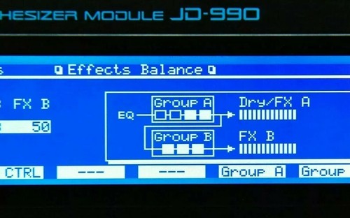 Roland JD-990 Display LED personalizzato LUX (negativo)! - Foto 5 di 11