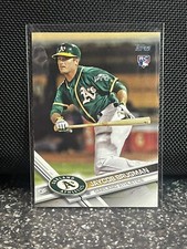 2017 Topps Update Series Jayob Brugman #US187 Oakland Athletics Free Shipping