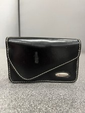 Verizon Wireless Black Magnetic Leather Clam Shell Phone Case