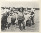 Rice Girl 1956 Leggy Wet Women fighting in the rice paddy Original 8x10 Photo