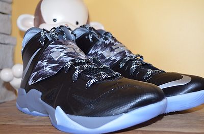 Size 11 - Nike LeBron Zoom Soldier 7 Black for sale online  display picture 3