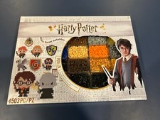 Harry Potter Delux Fused Bead Kit 4503 Pieces w/ Pegboard Ironing Paper Patterns