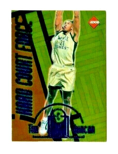 TIM DUNCAN 1997 Edge Foil ROOKIE CARD 3 Hard Court Force San Antonio Spurs NBA