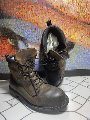 Red Wing 2206 Men\'s Size 10.5 H Brown Leather Steel Toe Waterproof Work Boots Red Wing 2206 Men main image 3