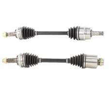 SurTrack Pair Set of 2 Front CV Axle Shafts For Mazda CX-7 2.5L L4 FWD 2010-2011