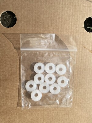 Rondelles Plates PTFE 70x80x1,25 Mm - Lot De 5 - Joint Haute Température Résistant à L'huile - Pour Plomberie, Robinets - 10