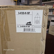 Savoy House 3-382-3-43 Kendall 3-Light Chandelier in Vintage Nickel