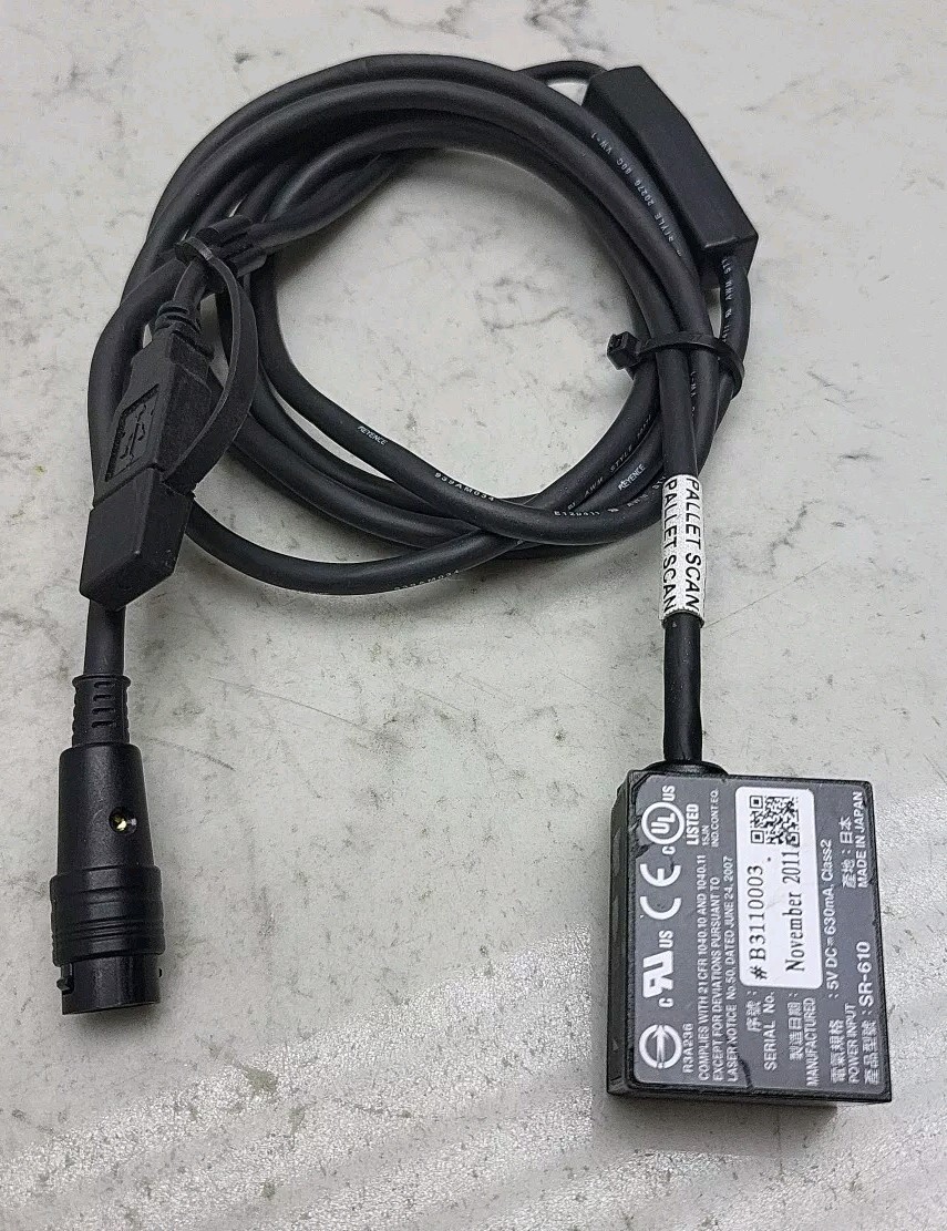 Keyence SR-610 Barcode Reader Ultra Compact Fixed Type Code Reader