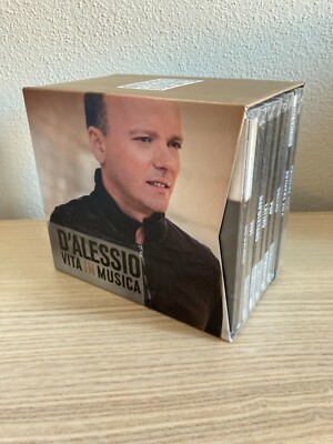 Gigi D'Alessio _ Vita in Musica _ 7 CD + DVD BoxSet Cofanetto _ SIGILLATO RARO