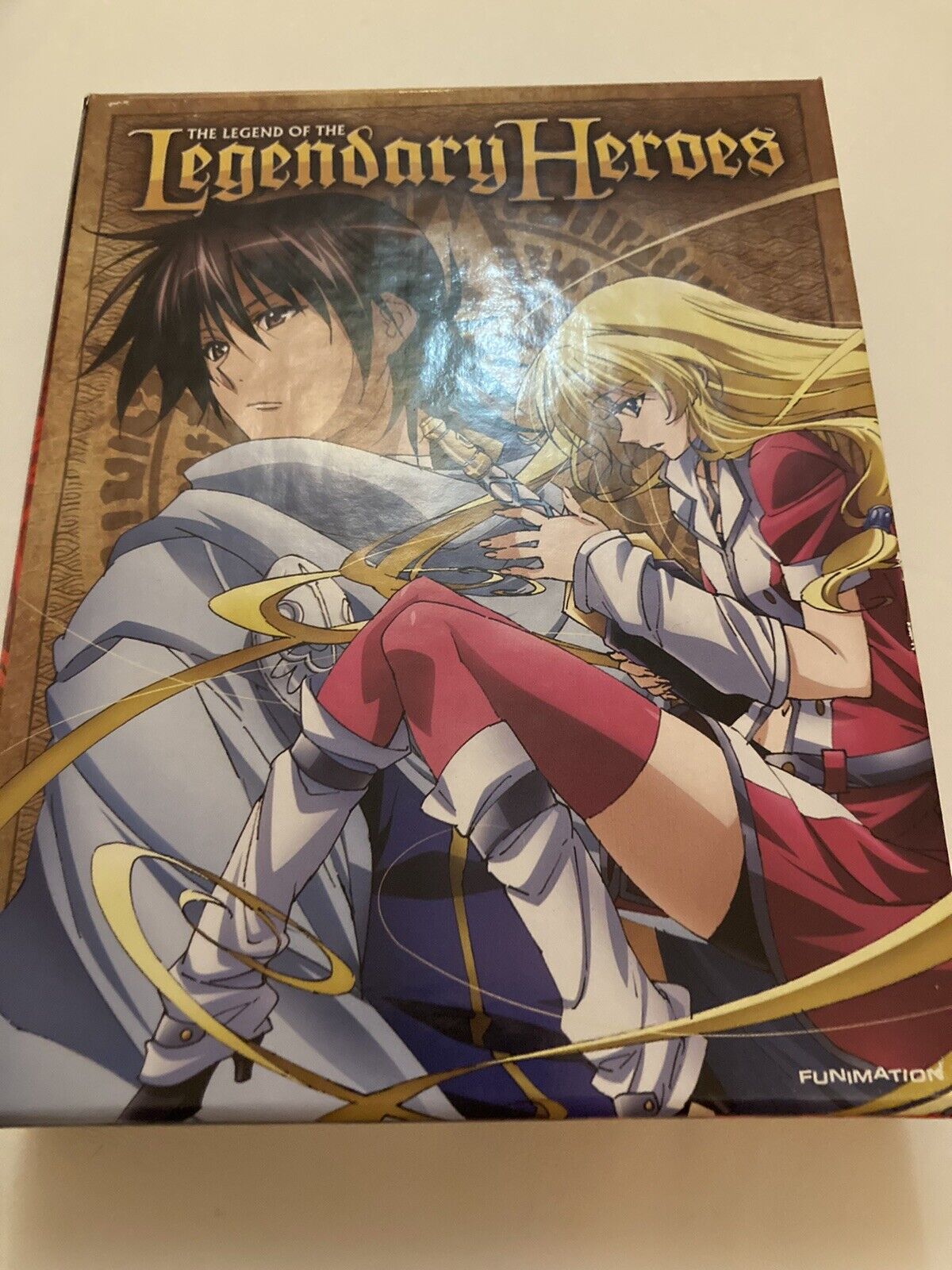 The Legend of the Legendary Heroes Season 1 Pt. 1 & 2 blu-ray/dvd