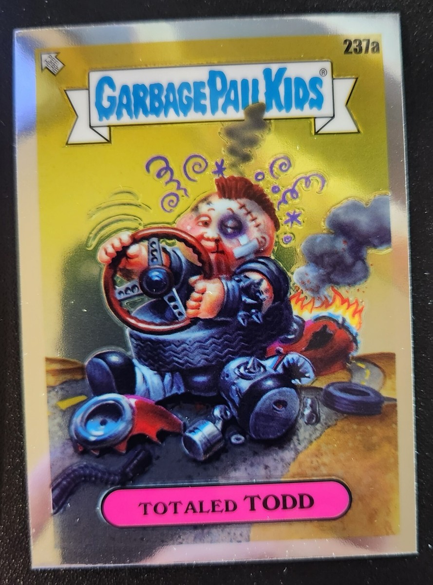 Chrome　ヤバイッス　DOD 237A TOTALED TODD 2023 GPK Garbage Pail Kids Chrome Series 6