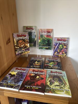 GÄNSEHAUT Horrorland Bücher x9 Bücher 2-10 in Serie guter Zustand