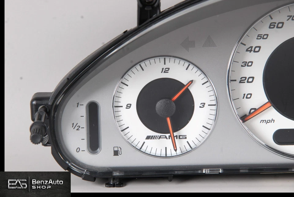 04-06 Mercedes W211 E55 V8 AMG Speedometer Instrument Cluster 2115401247 OEM - Image 3 of 4