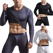 Men Long Johns Thermal Underwear Base Layer Comfortable Warm Set Tops&Bottoms US