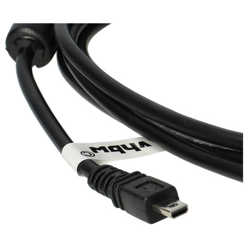 2x Cavo dati USB per Pentax Optio 550 43WR 450 555 750Z 50 60 33WR A20 A10 150cm - Foto 4 di 9