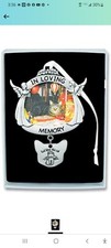 In Loving Memory CAT Photo/DOG Photo Ornament Memorial Angels Christmas Pewter