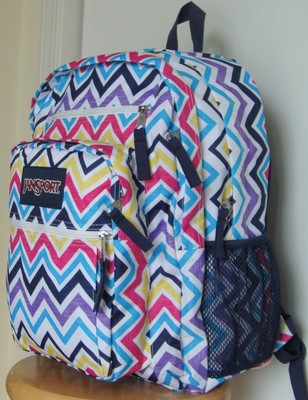jansport chevron backpack