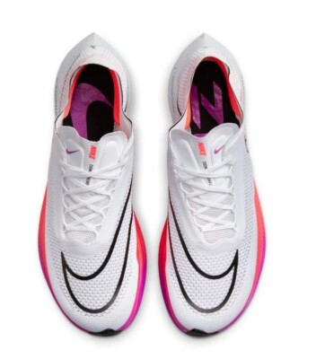 Mens Nike ZoomX Streakfly White Flash Crimson Red Pink Violet