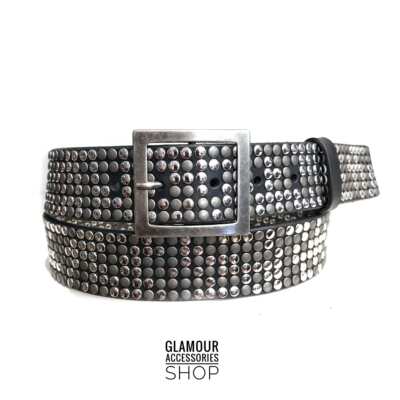Gürtel Herren Damen Echtleder Nieten Hipster Vintage Biker MADE IN...