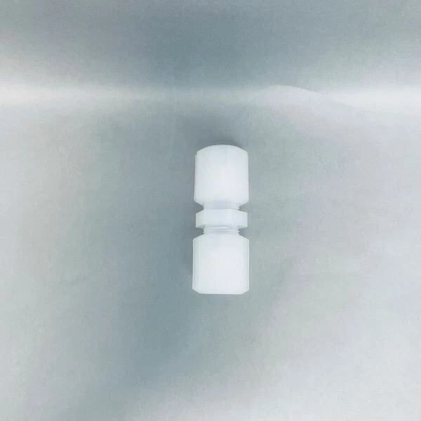 Parker Pargrip Straight Connector 1/2 x 1/2 in Tube OD Compression PFA - Image 3 of 4