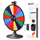 WinSpin 24" Prize Wheel Tabletop Floor Stand Spinning Game Brochure Holder — photo 2