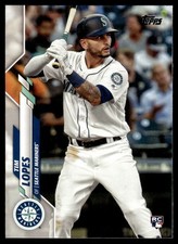 2020 TOPPS TIM LOPES RC #654 RC SEATTLE MARINERS 1755