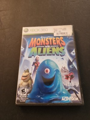 Monsters vs. Aliens Xbox 360, 2009 No Manual 100