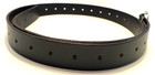 New! Lucky Brand Women's Sz. M/L Black Goth/Punk Hole Punch Leather Belt — photo 3