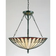 Alahambre - 4 Light Pendant- 25 Inches high     -Traditional Installation