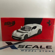 BBR 1/64 Ferrari 812 Competizione White