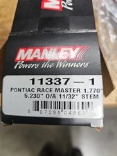 Manley Valve 1.770. 5.230 11/32 Stem.  Part #  11337-1