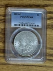 1885 O Morgan Dollar PCGS MS64 New Orleans Silver $1 Uncirculated Coin