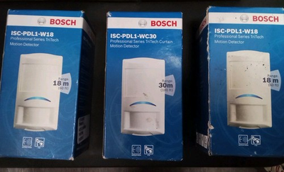 #ad Bosch Pro Series Tritech Curtain Motion Detector ISC PDL1 WC30G 100#x27; $65.00