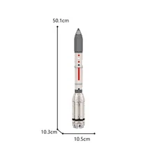 Hot Sale M-Type Launch Vehicle Rocket Model 1:110 Saturn V Scale 794