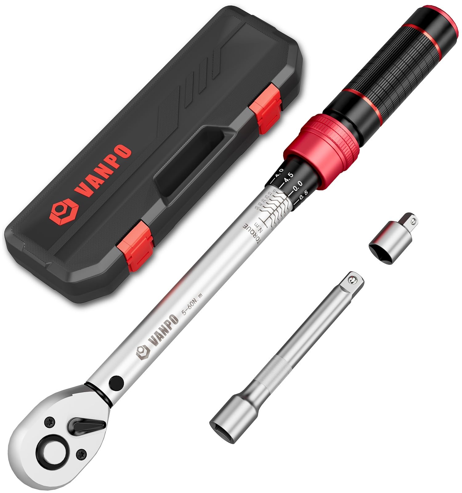 Chiave Dinamometrica 3/8 5-60Nm Moto e Bici Chiavi Dinamometrica Set con