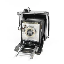 Graflex Speed Graphic 4x5 Camera w/127mm f4.7 Ektar Lens #525
