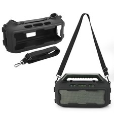 Silicone Protective Cover for Soundcore Boom 2 Speaker Carry Case  Strap Travel