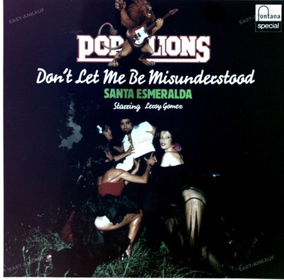 Santa Esmeralda Starring Leroy Gomez - Don't Let Me Misunderstood LP (VG+) '
