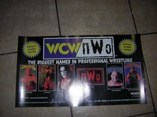 HULK HOGAN NWO POSTER PROMO HEADER SCORPIO WCW GOLDBERG GIANT STING 1998 VINTAGE