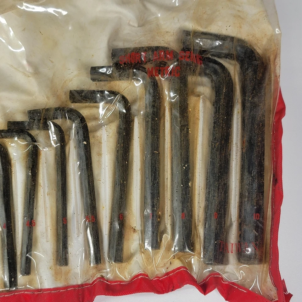 Milwaukee Hex Key Set 25 Pc Heavy Duty Long Arm SAE Short Arm Metric Allen Keys - Image 4 of 4