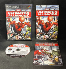 Marvel Ultimate Alliance 2 (PS2 / Playstation 2) Complete CIB w/ Comic Tested