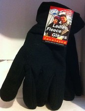 Ladies Insulated Fleece Gloves 5 colors avail.
