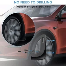 Tesla Y 2020/2023 Mud Flaps Splash Guards (4 PCS)