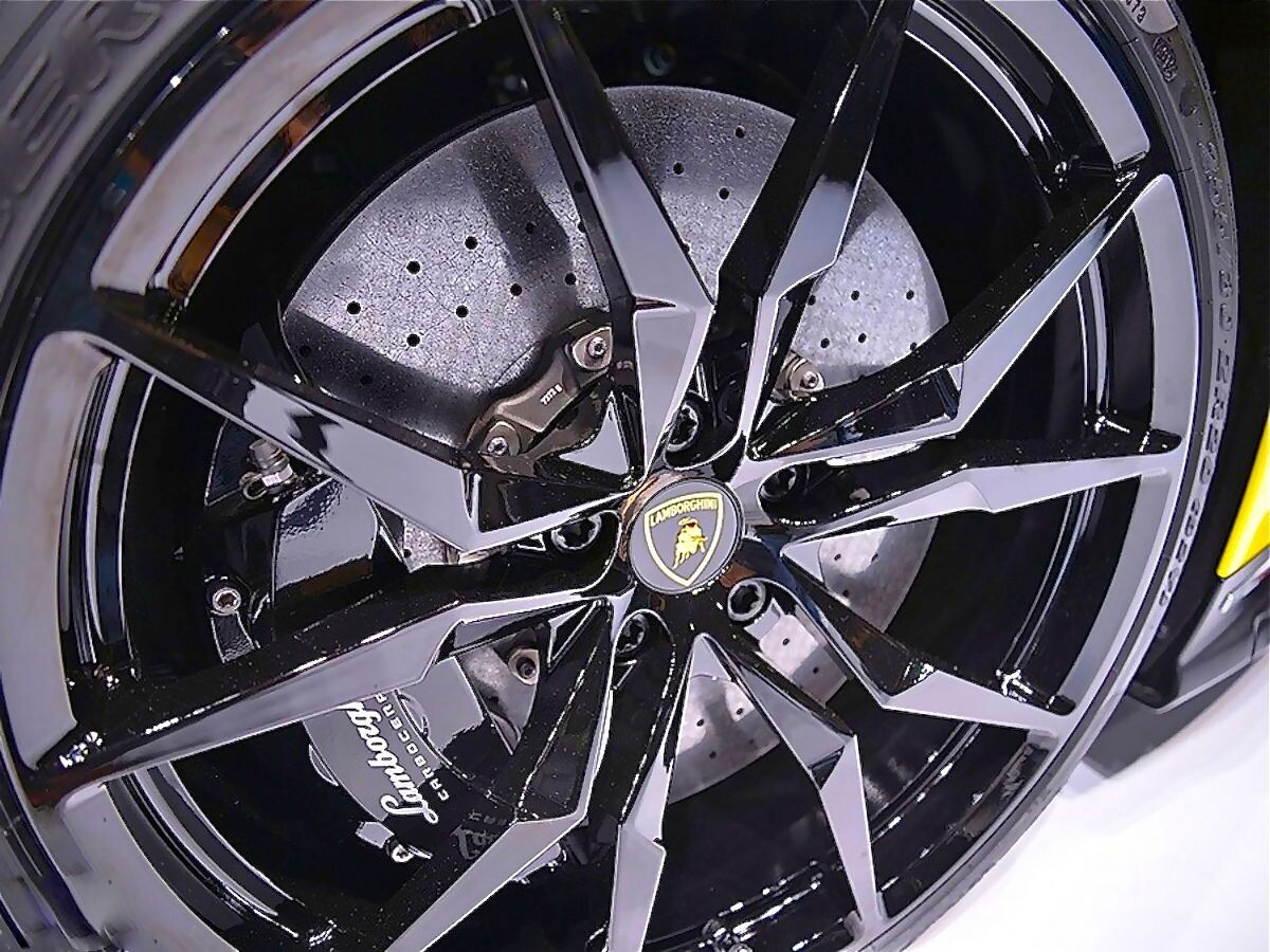4 Factory Lamborghini Aventador Wheels Tires Caps TPMS LP720 OEM Dione 20 21 Set